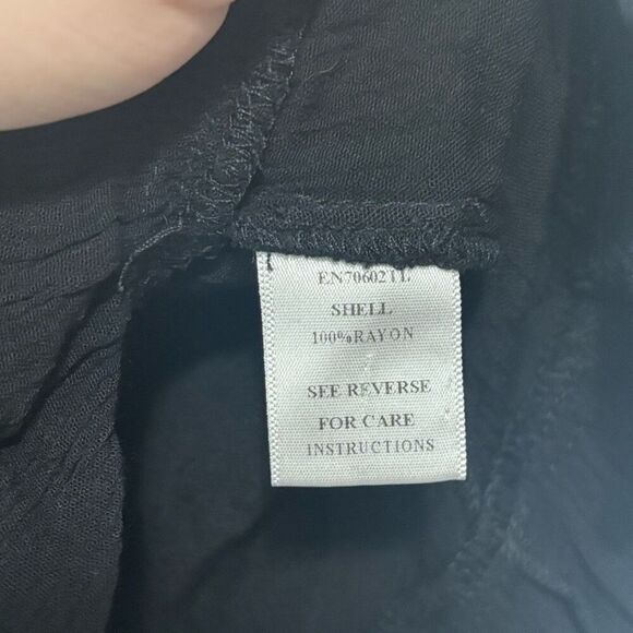 Design Lab Lord & Taylor Embroidered Ruffle‎ Short Large - Picture 3 of 4